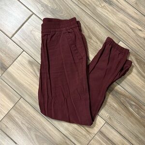 Old Navy Maroon Jogger Pants